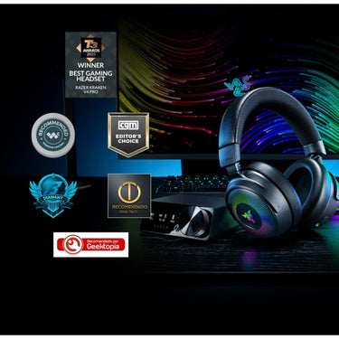 Razer USA Razer Kraken V4 Pro Wireless Gaming Headset w/OLED