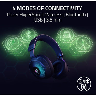 Razer USA Razer Kraken V4 Pro Wireless Gaming Headset w/OLED