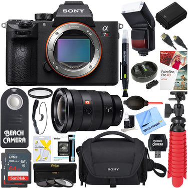Sony a7R III Mirrorless 42.4MP Camera Body(ILCE7RM3/B)+FE16-35mm Lens Bundle