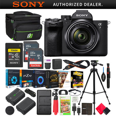 Sony a7 IV Mirrorless Full Frame Camera + 28-70mm Lens Kit Photo Video 208GB Bundle