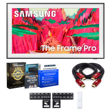 Samsung 85" The Frame Pro LS03FW 4K Neo QLED Mini LED TV 2025 + Extended Protection Plan