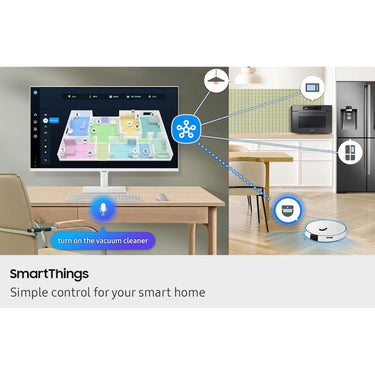 Samsung 32" Smart Monitor M7 M70F 4K UHD with Samsung Vision AI - White