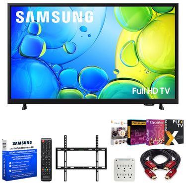Samsung 32 inch 1080P FHD F6000F Full HD Smart TV (2025) with Movies Streaming Pack