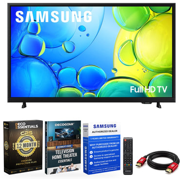 Samsung 40 inch 1080P FHD F6000F Smart TV (2025) w/ Extended Protection Plan