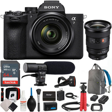 Sony a7 V Full-Frame Mirrorless Camera (28-70mm + 16-35mm) Dual Lens Bundle