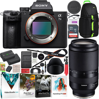 Sony a7 III Alpha Mirrorless Camera and Tamron 70-180mm F2.8 Di III VXD Lens Kit