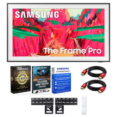 Samsung 85" The Frame Pro LS03FW 4K Neo QLED Mini LED TV 2025 + Extended Protection Plan