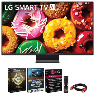 LG LB70 27" Full HD HDR10 Pro Smart LED TV w/ 1 YR Extended Warranty Bundle