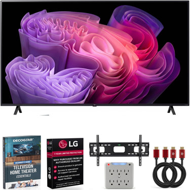 LG 65-Inch Nano 4K UHD AI NU70 Smart TV (2026) w/ Accessories Bundle