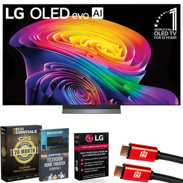 LG 65 inch OLED evo AI C6 4K Smart webOS TV (2026) w/ 26 Month Protection Bundle