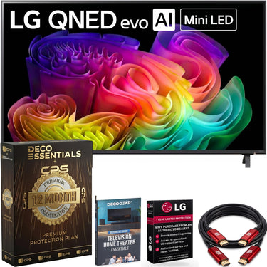 LG 100" QNED evo AI Mini LED 4K Smart TV (2026) w/ 1 Year Extended Warranty Bundle