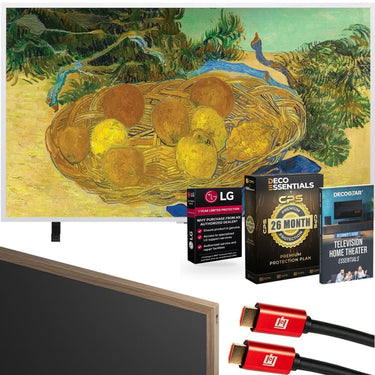 LG 55" Gallery TV LX7B Mini LED 4K TV 2026 + Wood Frame + 26 Month Warranty Bundle