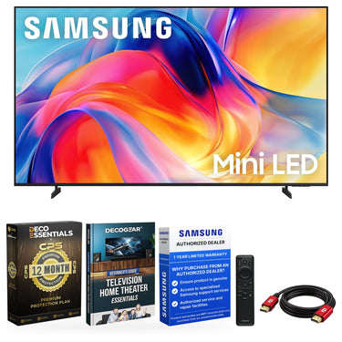 Samsung 50" Mini LED M70H 4K Vision AI TV, Titan Black (2026) w/ 1 YR Warranty Bundle