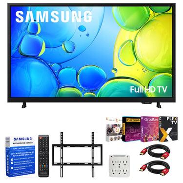 Samsung 32 inch 1080P FHD F6000F Full HD Smart TV (2025) with Movies Streaming Pack