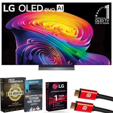 LG 65 inch OLED evo AI C6 4K Smart webOS TV (2026) w/ 26 Month Protection Bundle