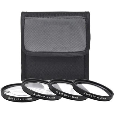 General Brand 58mm 4pc HD Macro Close-UP Lens Filter Set +1 +2 +4 +10