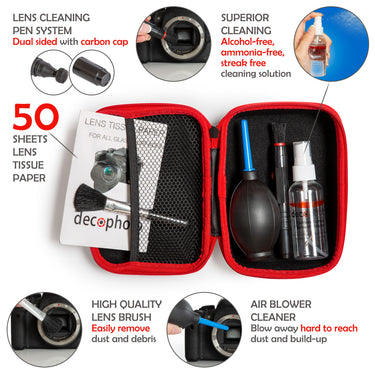 Deco Gear Pro Photographer Video Recording Bundle for DSLR & Mirrorless Cameras