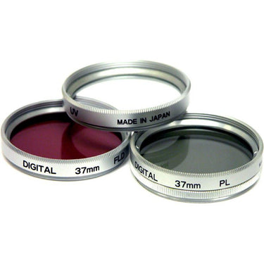 Vivitar 46mm UV, Polarizer & FLD Deluxe Filter kit (set of 3 + carrying case) FK46