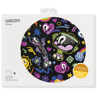 Wacom CTL6100WLK0 Intuos Creative Pen Tablet Bluetooth - Medium, Factory REFURBISHED