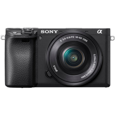 Sony a6400 4K Mirrorless Camera ILCE-6400L/B 16-50mm Lens Kit + Flash & Case Bundle
