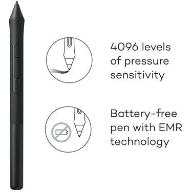 Wacom CTL6100WLK0 Intuos Creative Pen Tablet Bluetooth - Medium, Factory REFURBISHED