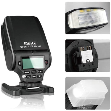 MEIKE MK320 MK-320-S TTL Master HSS Flash Speedlite Speedlight for Sony Digital SLR