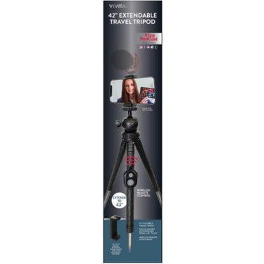 Vivitar 42 Extendable Travel Tripod - (VIVTR42KIT)