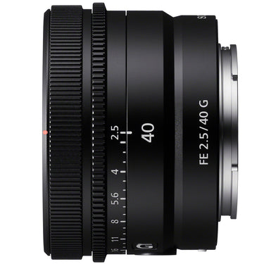 Sony FE 40mm F2.5 G Full Frame Ultra Compact Prime G Lens for E-Mount SEL40F25G