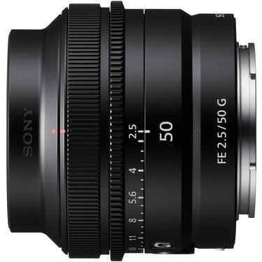 Sony FE 50mm F2.5 G Full Frame Ultra Compact Prime G Lens for E-Mount SEL50F25G