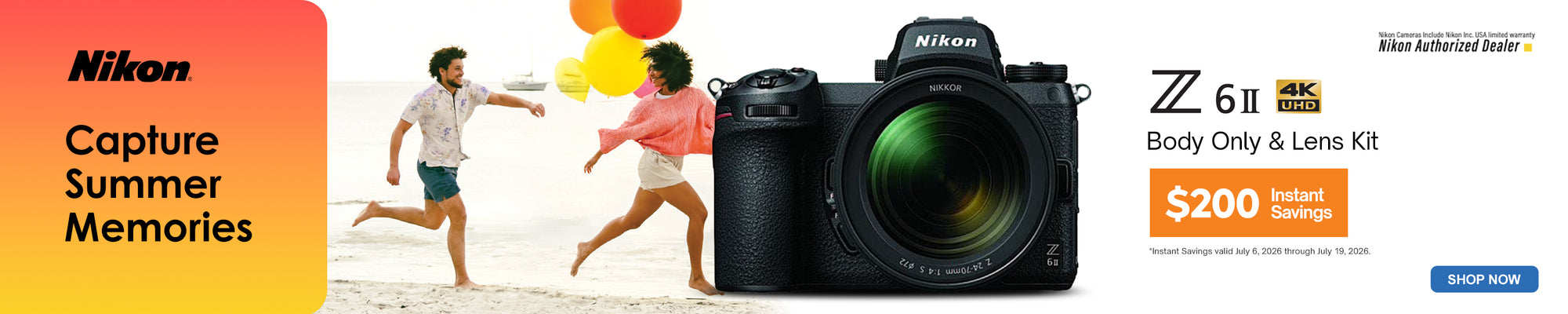 Nikon summer savings