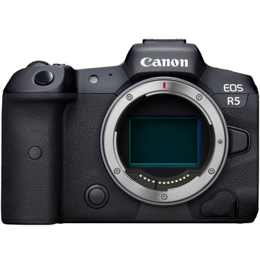 Canon EOS R5 Full Frame Mirrorless Camera w/ 8K + 24-105mm F4 L IS USM Lens Kit Bundle