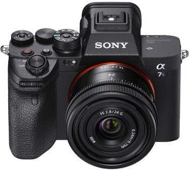 Sony a7S III Mirrorless Full Frame Camera Body +24mm F2.8 G Lens SEL24F28G Kit Bundle