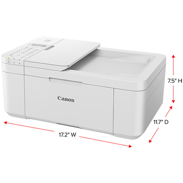 Canon PIXMA TR4720 Wireless All-in-One Printer (White) - 5074C022AA