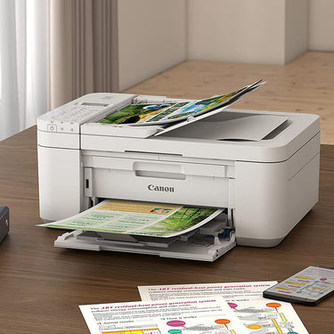 Canon PIXMA TR4720 Wireless All-in-One Printer (White) - 5074C022AA
