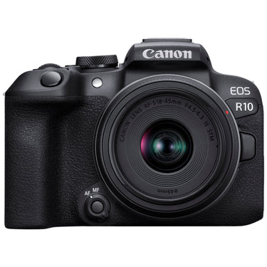 Canon EOS R10 Mirrorless APS-C Camera with RF-S 18-45MM F4.5-6.3 IS STM Lens 5331C009