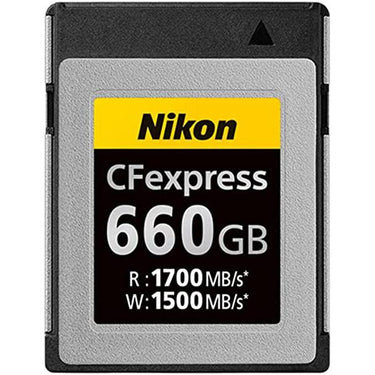 Nikon MC-CF660G CFexpress Type B Memory Card, 660GB - 27228