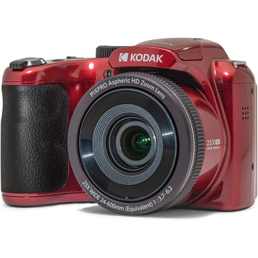 Kodak PIXPRO Astro Zoom AZ255-RD 16MP Digital Camera, 25X Optical Zoom, Red