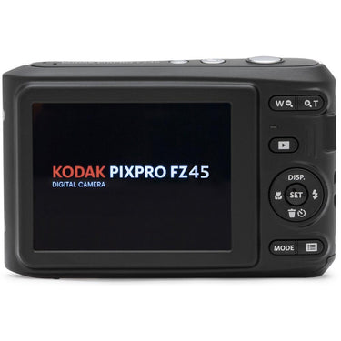 Kodak PIXPRO FZ45 16MP Digital Camera White with Lexar 64GB Memory Card
