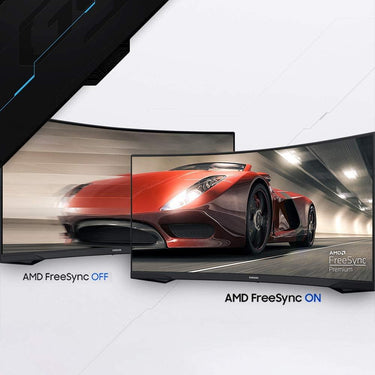 Samsung 34-inch Odyssey G5 Ultra-Wide Curved Monitor - LC34G55TWWNXZA - Open Box