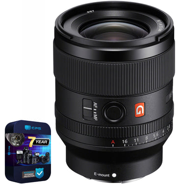 Sony FE 35mm F1.4 GM G Master Wide Angle Lens for E-Mount + 7 Year Protection Plan