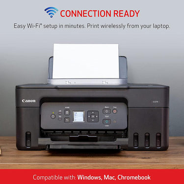 Canon PIXMA G3270 Wireless MegaTank All-in-One Printer in Black - 5805C002