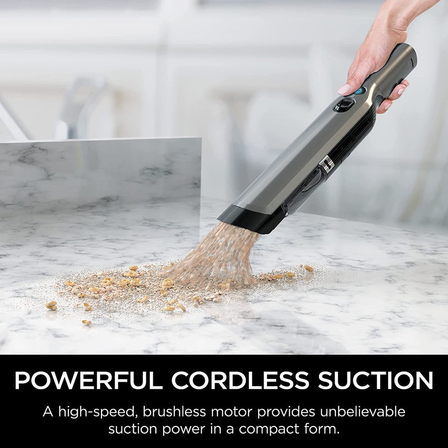 Shark WV201 WANDVAC Cordless Handheld Vacuum, Slate - Refurbished
