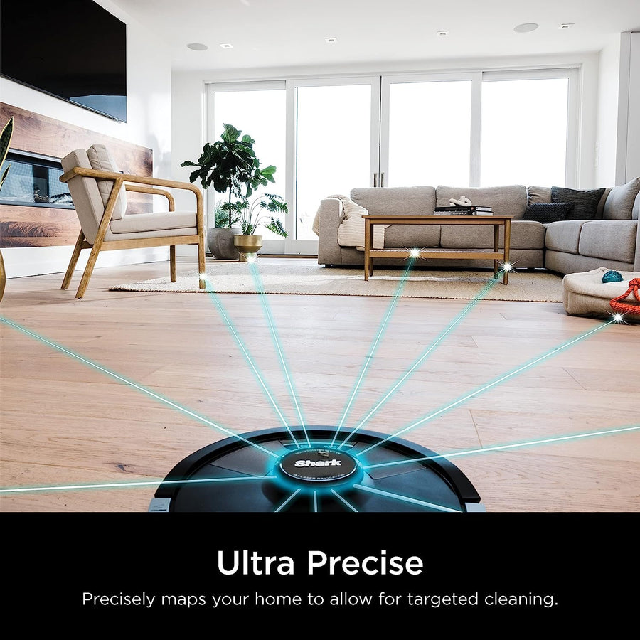 Shark AI Ultra 2-in-1 Robot Vacuum / Mop & XL Self-Emptying HEPA Base, Refurbished