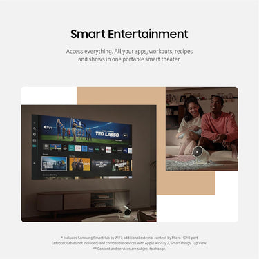 Samsung The Freestyle Projector 2nd Gen with Gaming Hub