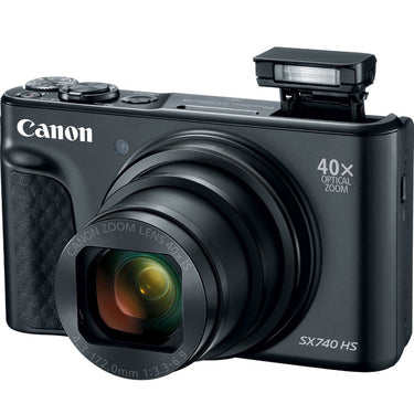 Canon PowerShot SX740 HS 20.3MP 40x Optical Zoom w/ 4K Video Recording Open Box