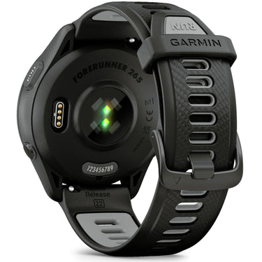Garmin Forerunner 265 GPS Smartwatch - 46mm, Black/Powder Gray