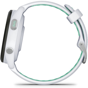 Garmin Forerunner 265S GPS Smartwatch, Whitestone/Neo Tropic