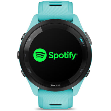 Garmin Forerunner 265 GPS Smartwatch Aqua/Black with 26 Month Protection