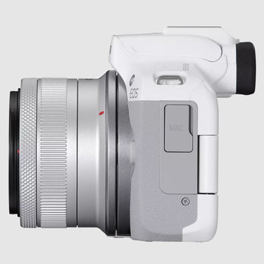 Canon EOS R50 Mirrorless Camera White + 18-45mm IS STM Lens Kit Essential Bundle