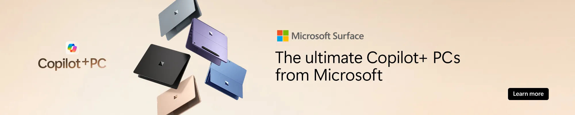 Microsoft Surface — the ultimate Copilot+ PCs